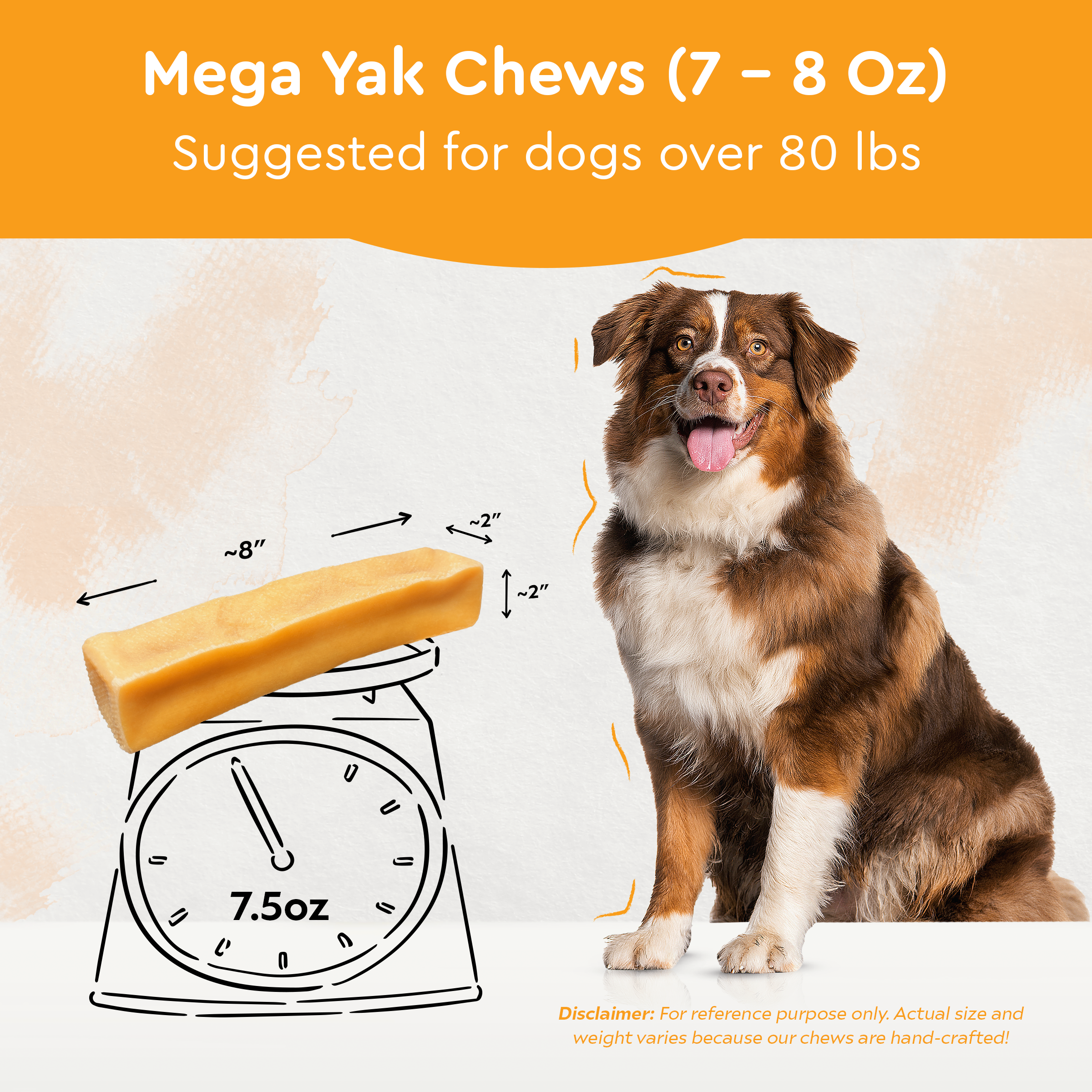 MEGA YAKS / Best for big dogs