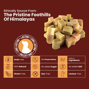 Yak Chew Nuggets - Himalayan Dog Treats - Natural Dog Chew by Kathmandus