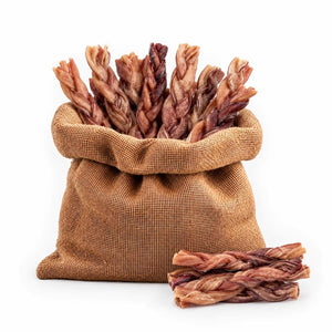 BULK - Beef Bully Sticks for Dogs - Natural Dog Chew by Kathmandus
