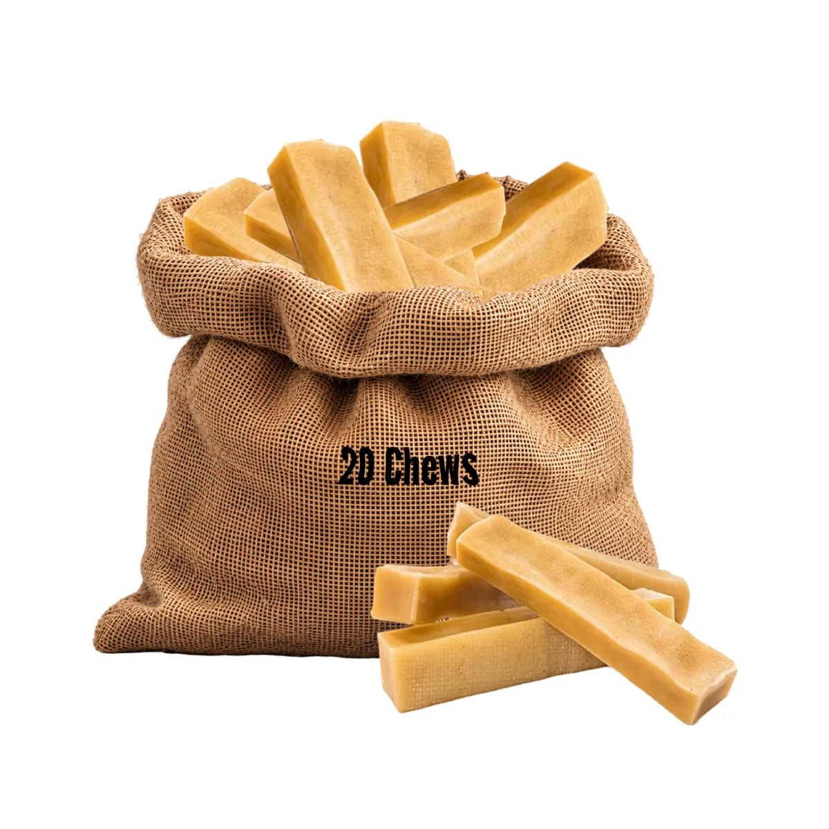 BULK - REGULAR Himalayan Yak Chews (SMALL & LARGE) - Natural Dog Chew by Kathmandus