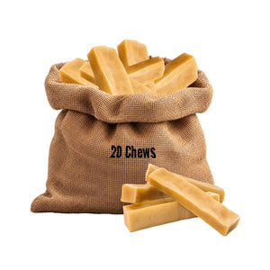 BULK - REGULAR Himalayan Yak Chews (SMALL & LARGE) - Natural Dog Chew by Kathmandus