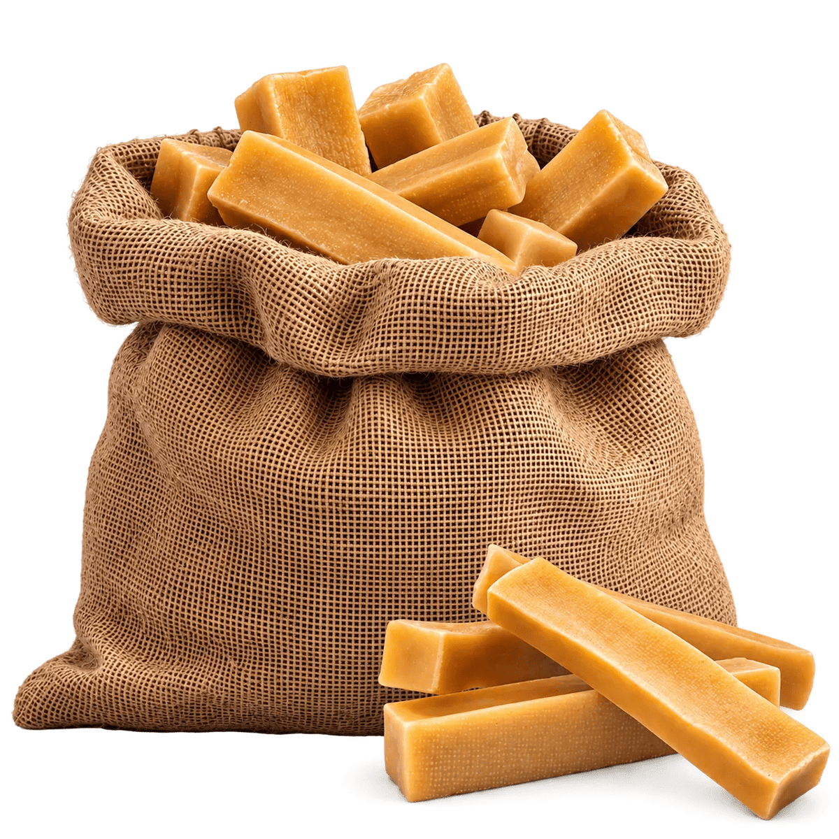 BULK - REGULAR Himalayan Yak Chews (SMALL & LARGE) - Natural Dog Chew by Kathmandus